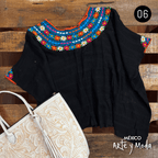 Huipil Rococo - MÉXICO ARTE Y MODA - Blusa Bordada