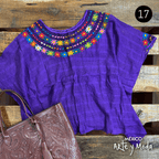 Huipil Rococo - MÉXICO ARTE Y MODA - Blusa Bordada