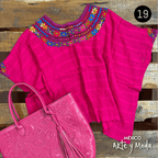 Huipil Rococo - MÉXICO ARTE Y MODA - Blusa Bordada