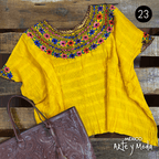 Huipil Rococo - MÉXICO ARTE Y MODA - Blusa Bordada