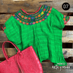 Huipil Rococo - MÉXICO ARTE Y MODA - Blusa Bordada