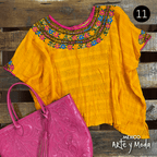 Huipil Rococo - MÉXICO ARTE Y MODA - Blusa Bordada