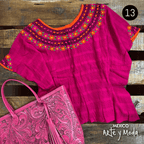 Huipil Rococo - MÉXICO ARTE Y MODA - Blusa Bordada