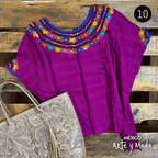 Huipil Rococo - MÉXICO ARTE Y MODA - Blusa Bordada