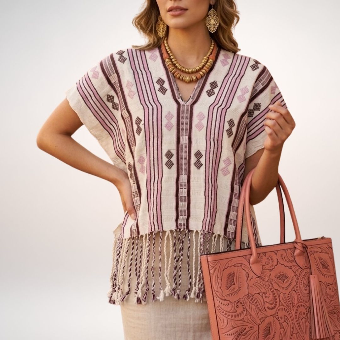 Huipil Santa Catarina | Corto | Telar de Cintura