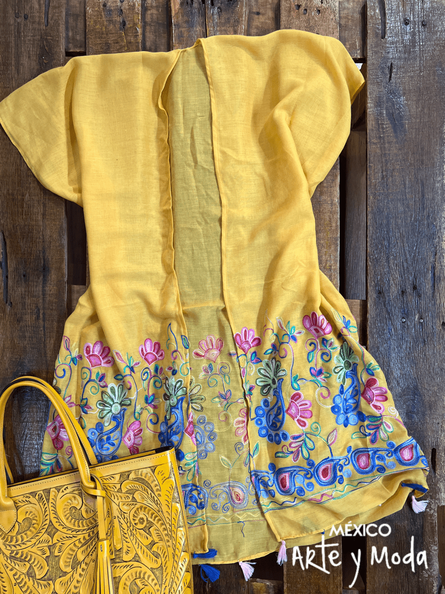 Kimono Bordado - MÉXICO ARTE Y MODA - Chaleco