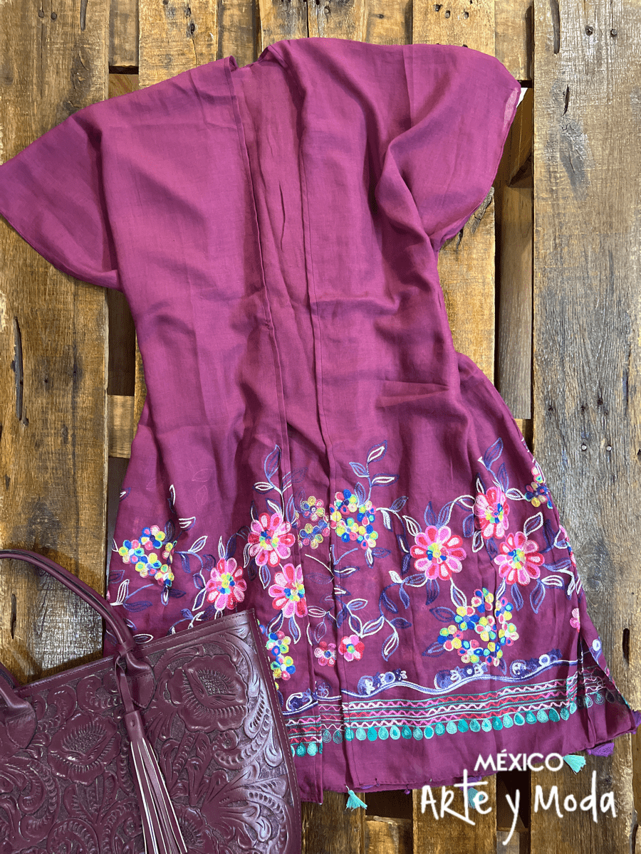 Kimono Bordado - MÉXICO ARTE Y MODA - Chaleco