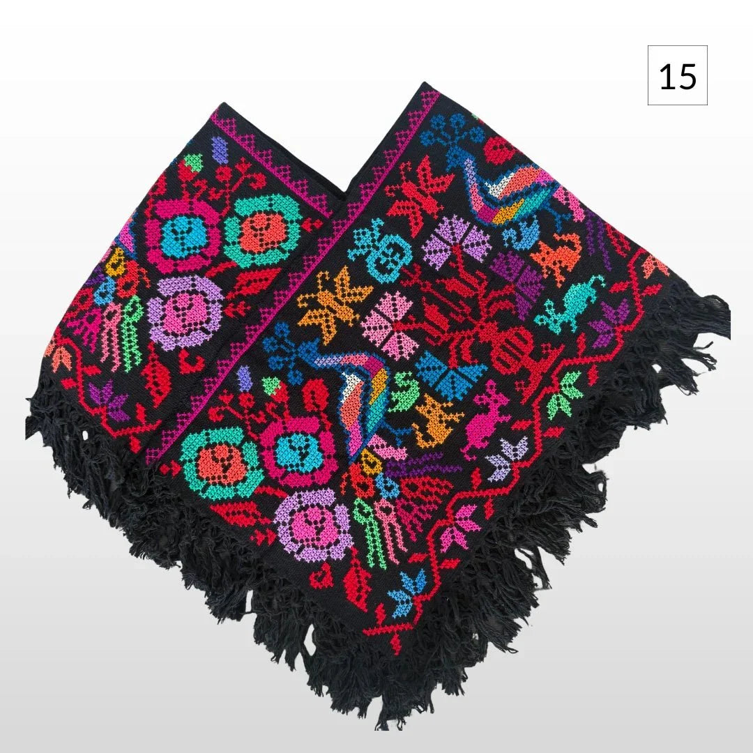 Mañanita Bordada | Quexquemitl - MÉXICO ARTE Y MODA - Mañanita