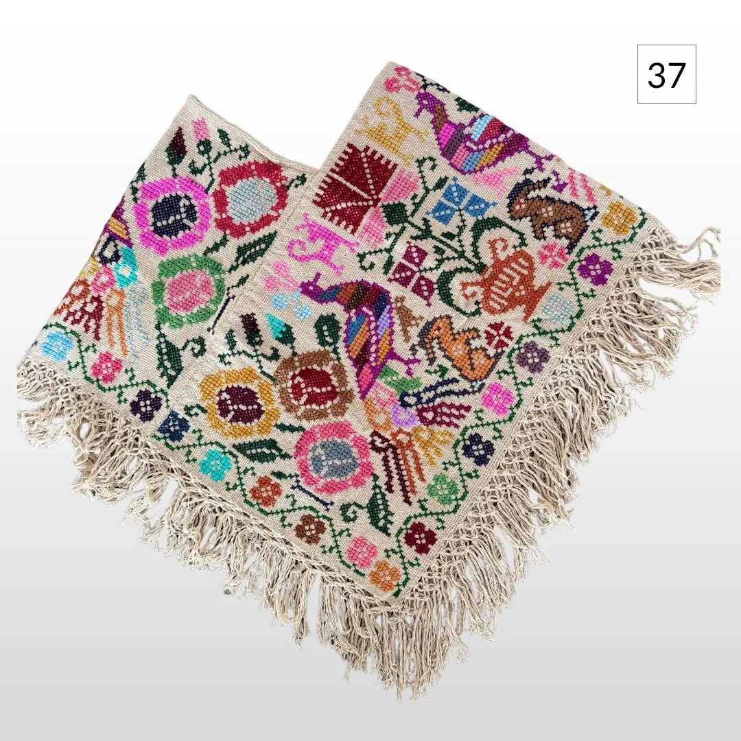 Mañanita Bordada | Quexquemitl - MÉXICO ARTE Y MODA - Mañanita