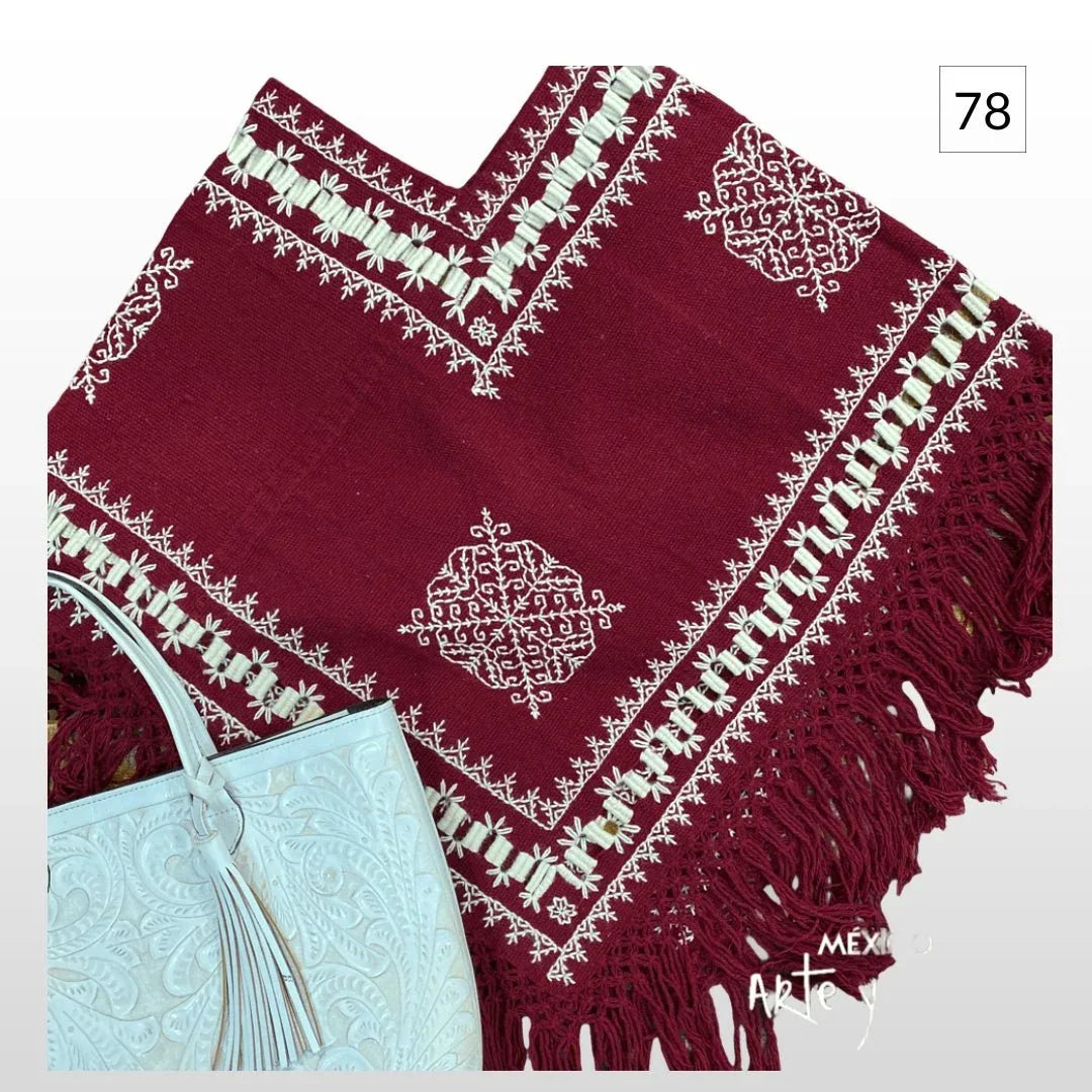 Mañanita Bordada | Quexquemitl - MÉXICO ARTE Y MODA - Mañanita