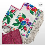 Mañanita Bordada | Quexquemitl - MÉXICO ARTE Y MODA - Mañanita