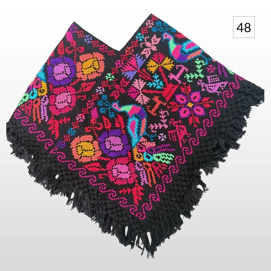 Mañanita Bordada | Quexquemitl - MÉXICO ARTE Y MODA - Mañanita