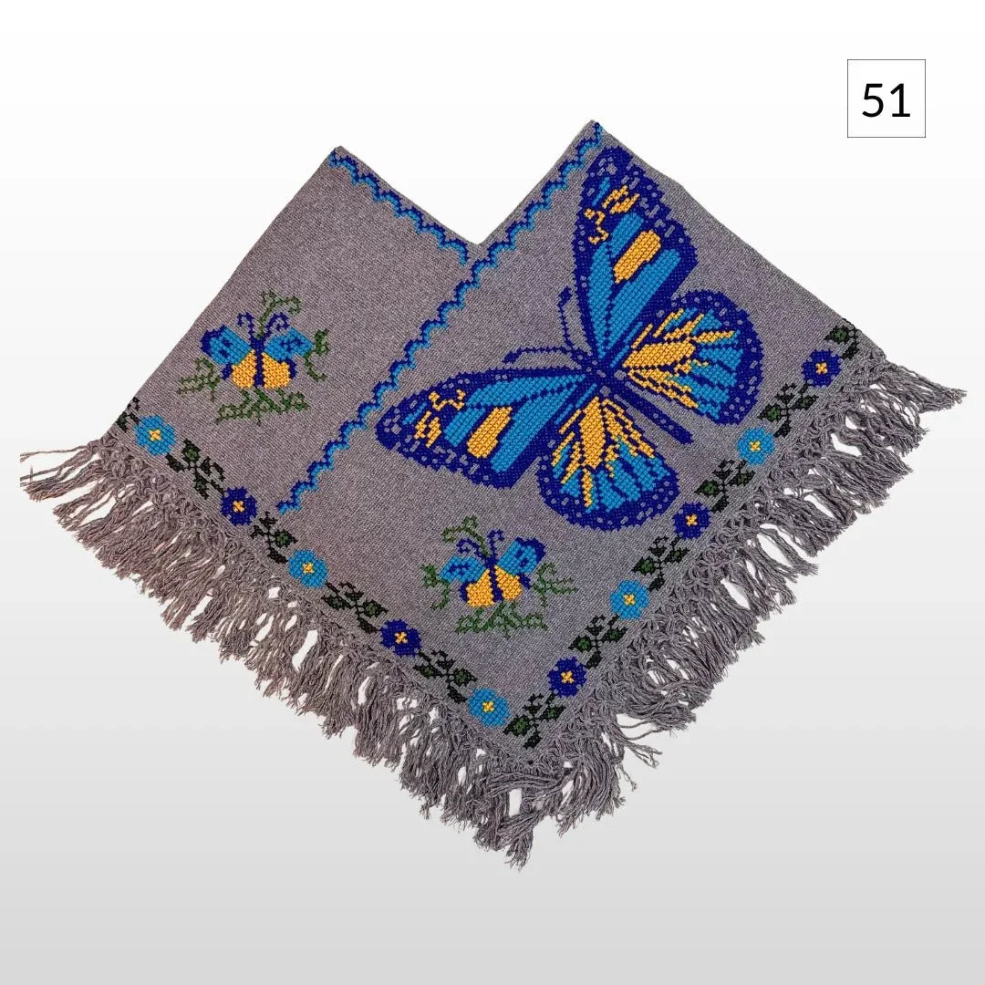 Mañanita Bordada | Quexquemitl - MÉXICO ARTE Y MODA - Mañanita