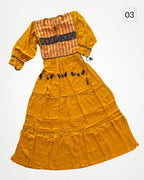 Maxi Vestido 3 Regiones - MÉXICO ARTE Y MODA - Vestido Bordado