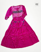 Maxi Vestido 3 Regiones - MÉXICO ARTE Y MODA - Vestido Bordado