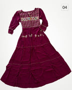 Maxi Vestido 3 Regiones - MÉXICO ARTE Y MODA - Vestido Bordado