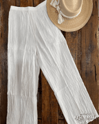 Pantalon Manta Corrugada - MÉXICO ARTE Y MODA - Pantalón