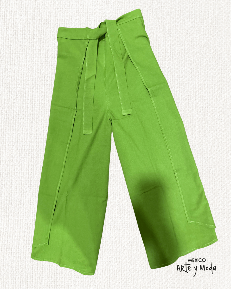 Pantalon Pareo Manta - MÉXICO ARTE Y MODA - Pantalón