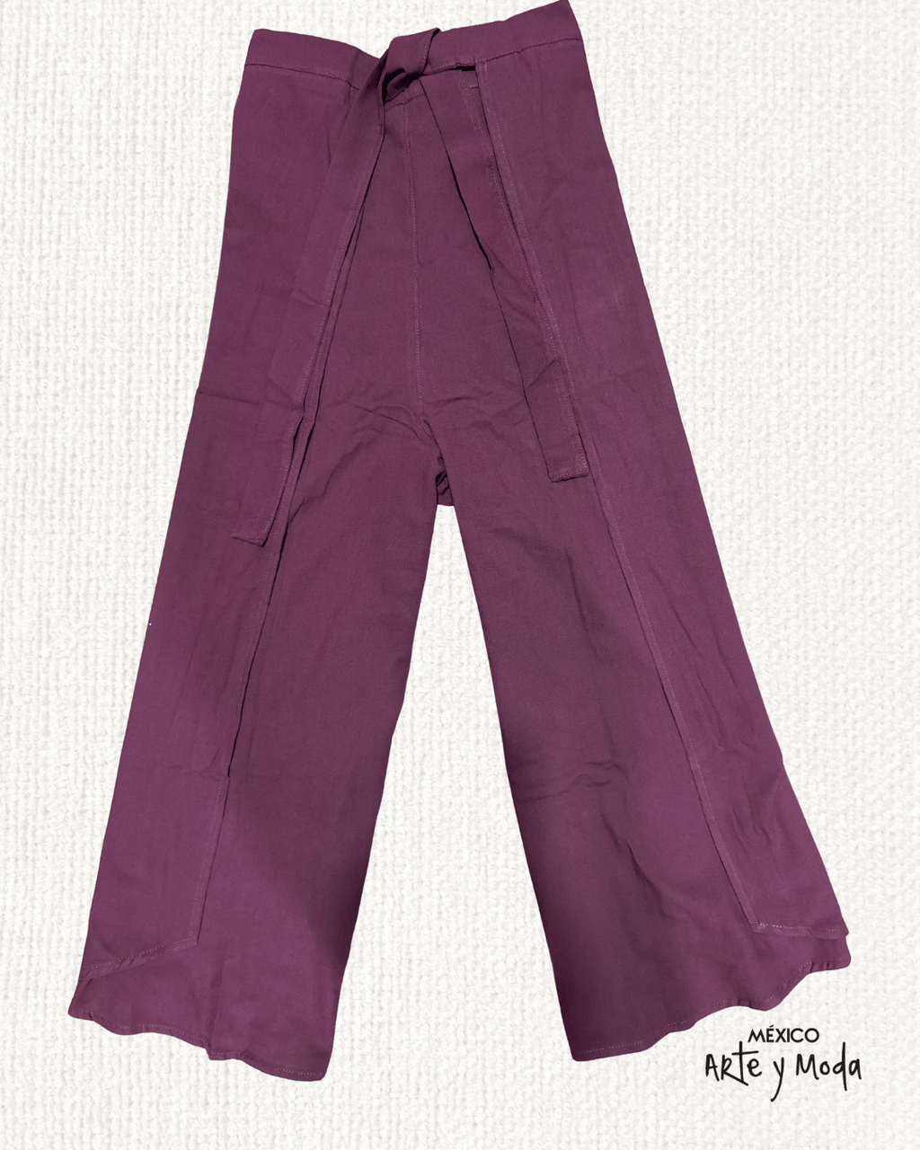 Pantalon Pareo Manta - MÉXICO ARTE Y MODA - Pantalón