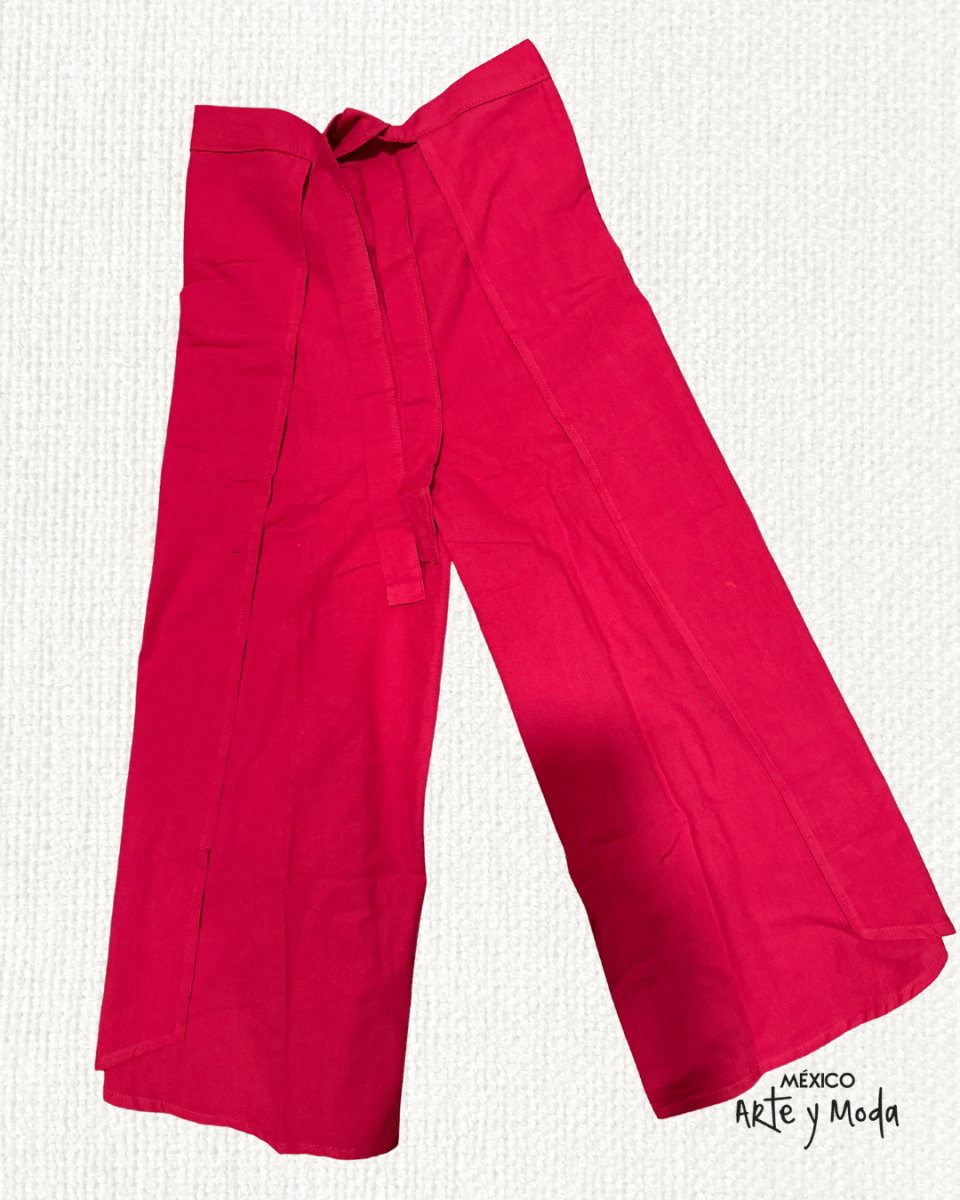 Pantalon Pareo Manta - MÉXICO ARTE Y MODA - Pantalón