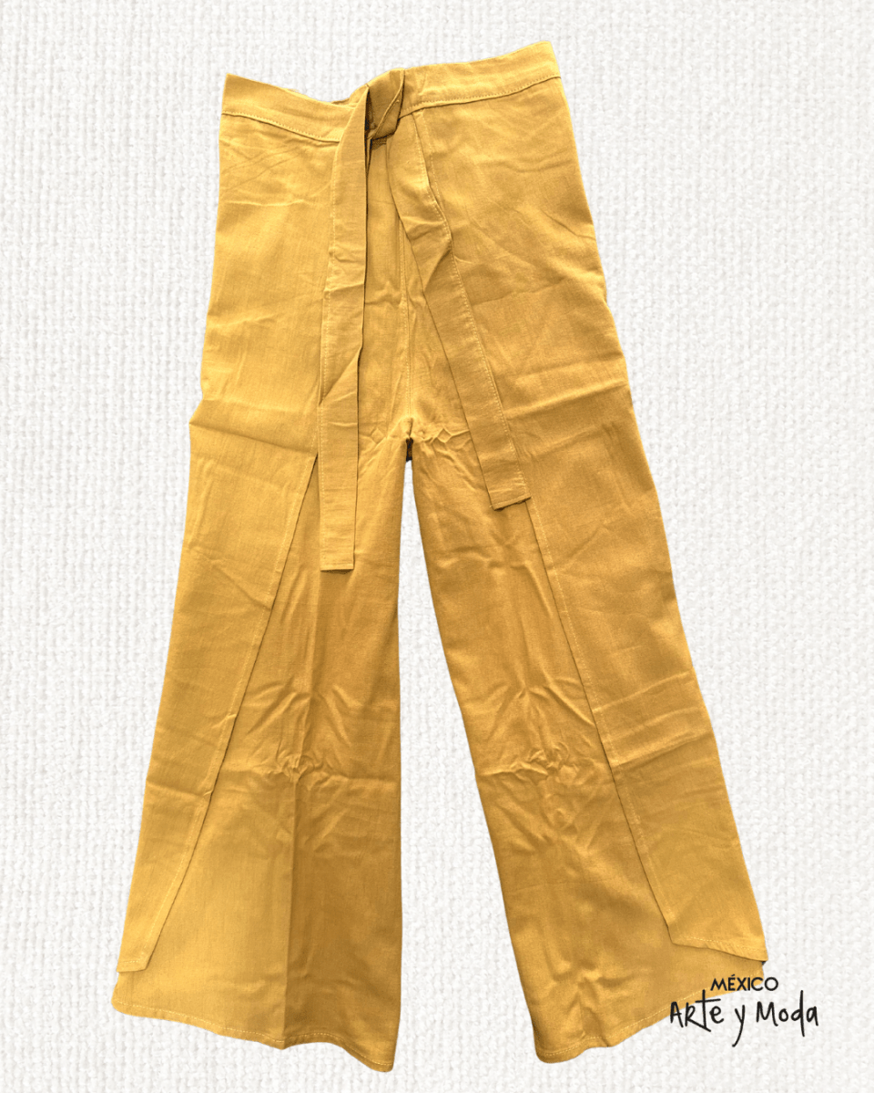 Pantalon Pareo Manta - MÉXICO ARTE Y MODA - Pantalón