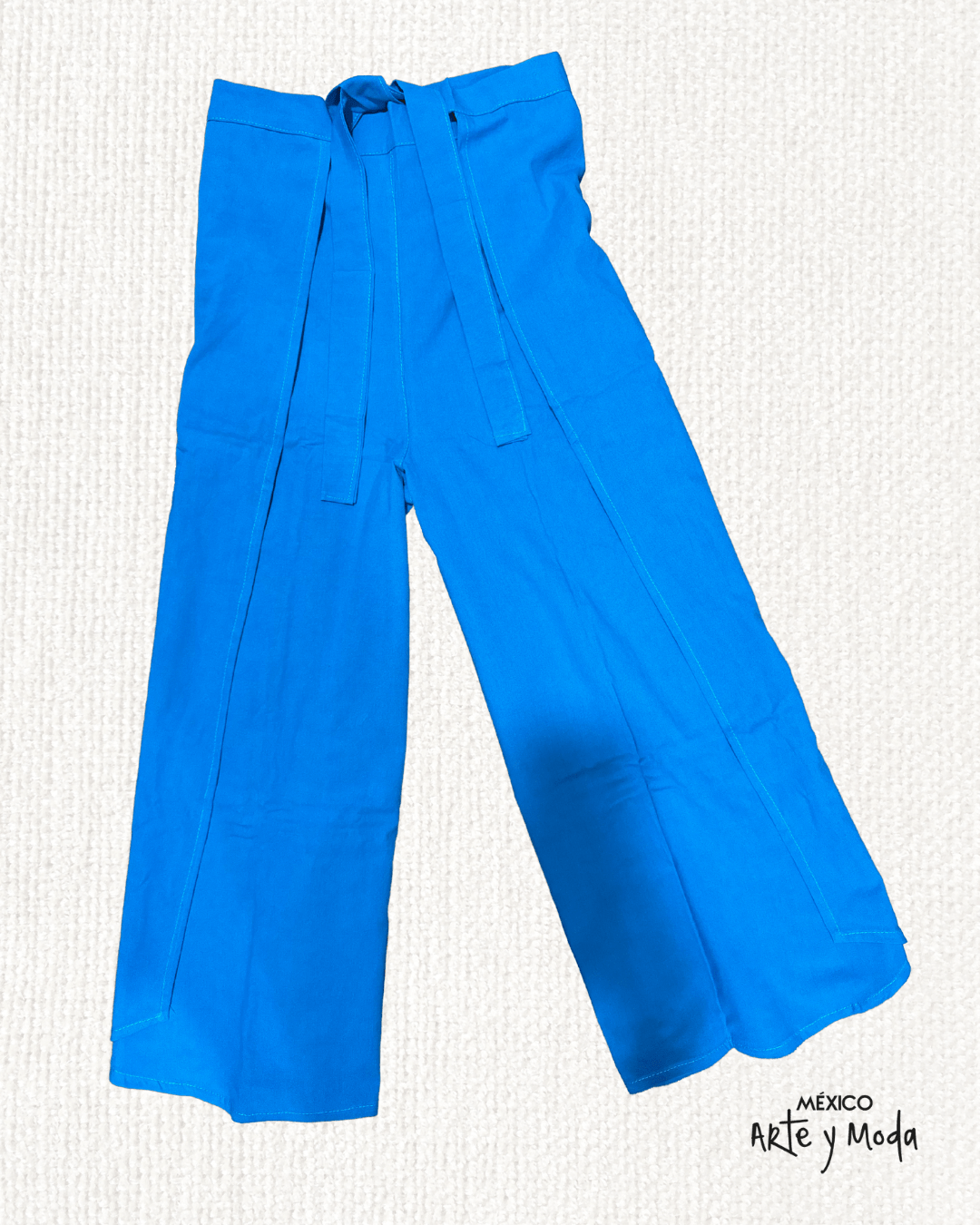 Pantalon Pareo Manta - MÉXICO ARTE Y MODA - Pantalón