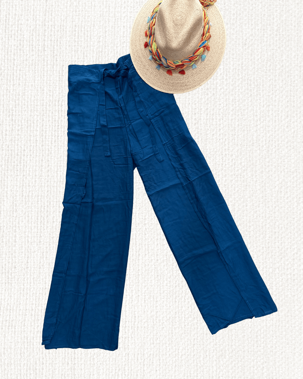 Pantalon Pareo Rayon - MÉXICO ARTE Y MODA - Pantalón