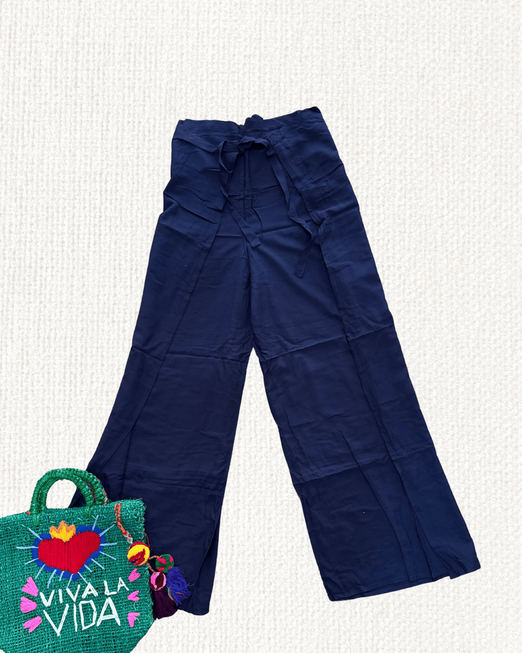 Pantalon Pareo Rayon - MÉXICO ARTE Y MODA - Pantalón