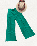 Pantalon Pareo Rayon - MÉXICO ARTE Y MODA - Pantalón