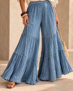 Pantalón Volantes Manta
