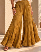 Pantalón Volantes Manta