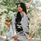 Poncho de Punto Tribal - MÉXICO ARTE Y MODA - Sudaderas y Suéteres