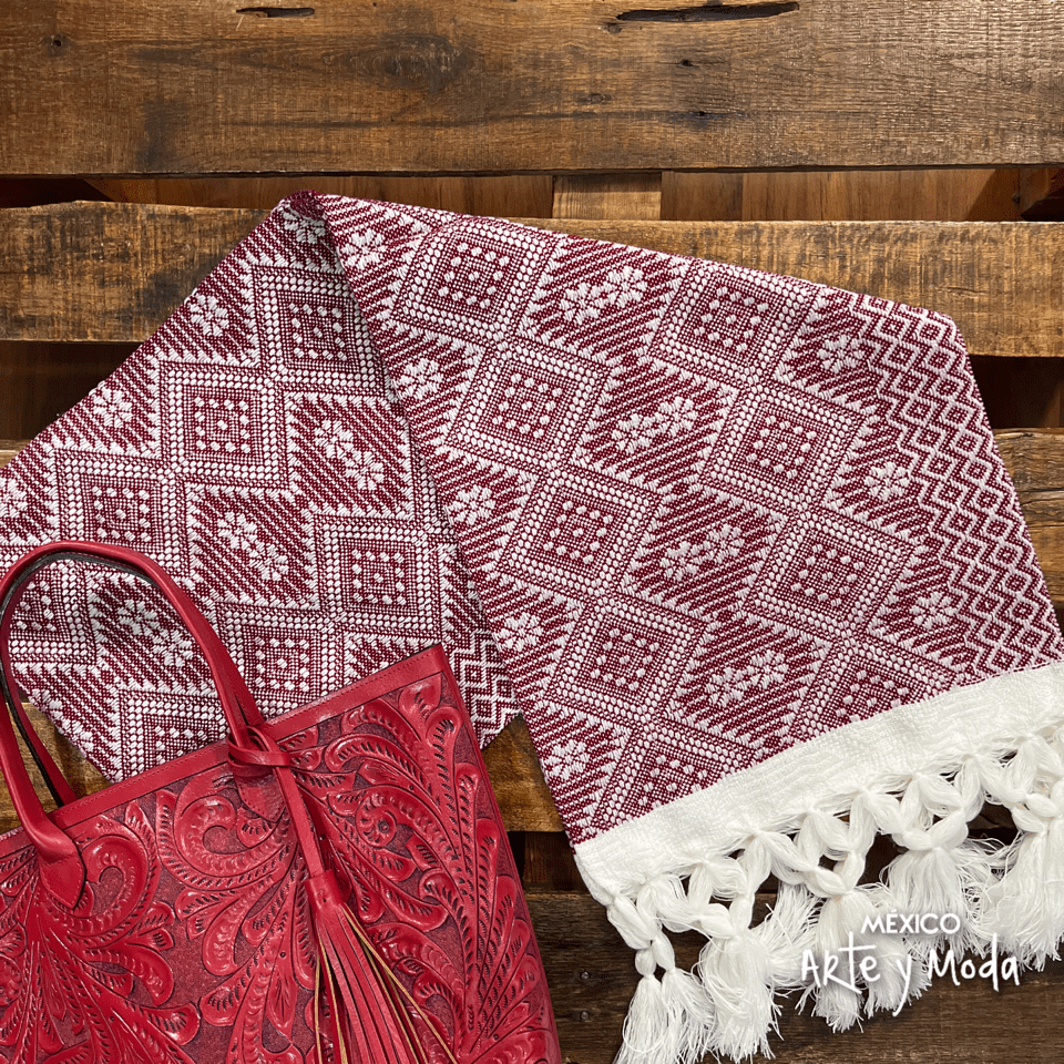 Rebozo Artesano Color - MÉXICO ARTE Y MODA - Rebozo