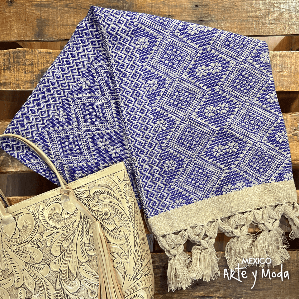 Rebozo Artesano Color - MÉXICO ARTE Y MODA - Rebozo