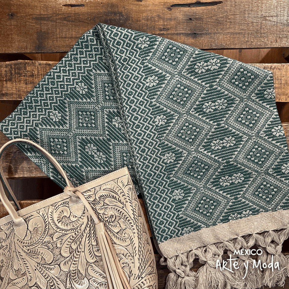 Rebozo Artesano Color - MÉXICO ARTE Y MODA - Rebozo