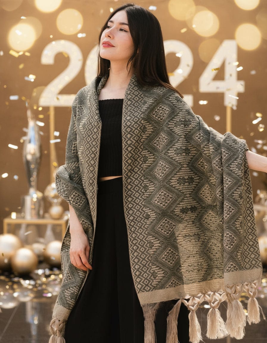 Rebozo Artesano Color - MÉXICO ARTE Y MODA - Rebozo