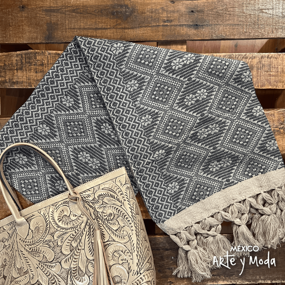Rebozo Artesano Color - MÉXICO ARTE Y MODA - Rebozo