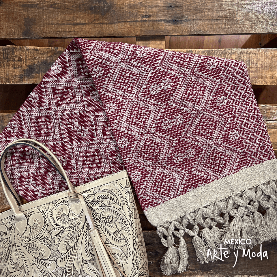 Rebozo Artesano Color - MÉXICO ARTE Y MODA - Rebozo
