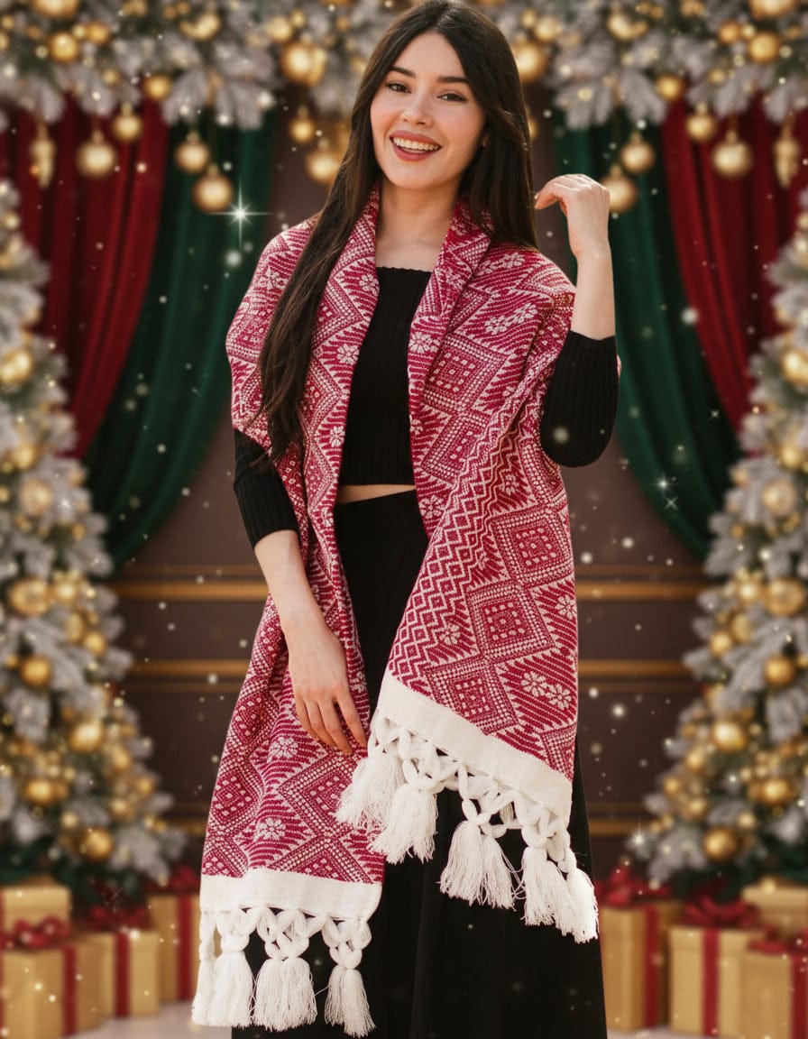 Rebozo Artesano Color - MÉXICO ARTE Y MODA - Rebozo