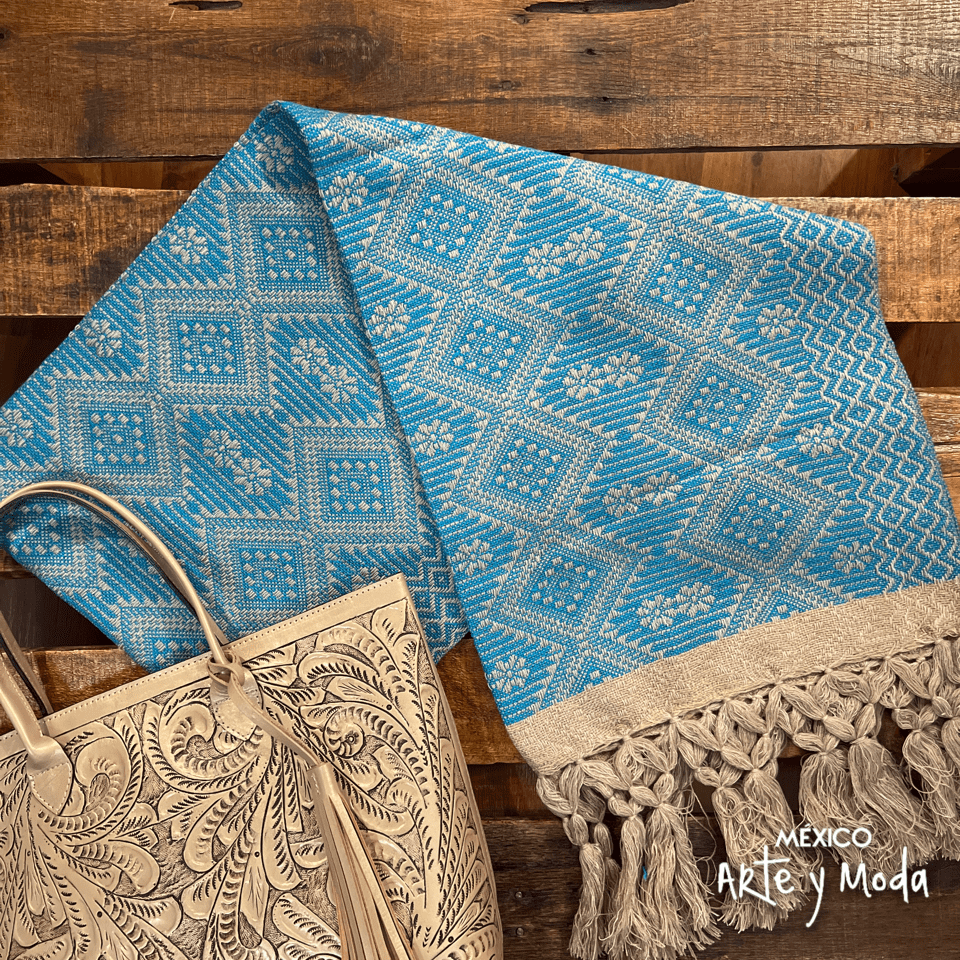 Rebozo Artesano Color - MÉXICO ARTE Y MODA - Rebozo
