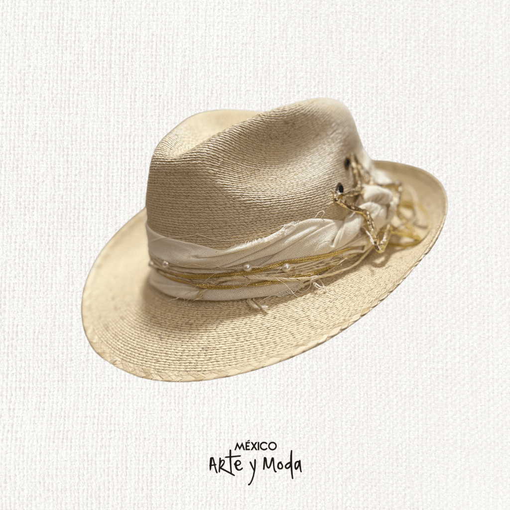 Sombrero Fedora Estrella - MÉXICO ARTE Y MODA - Sombrero