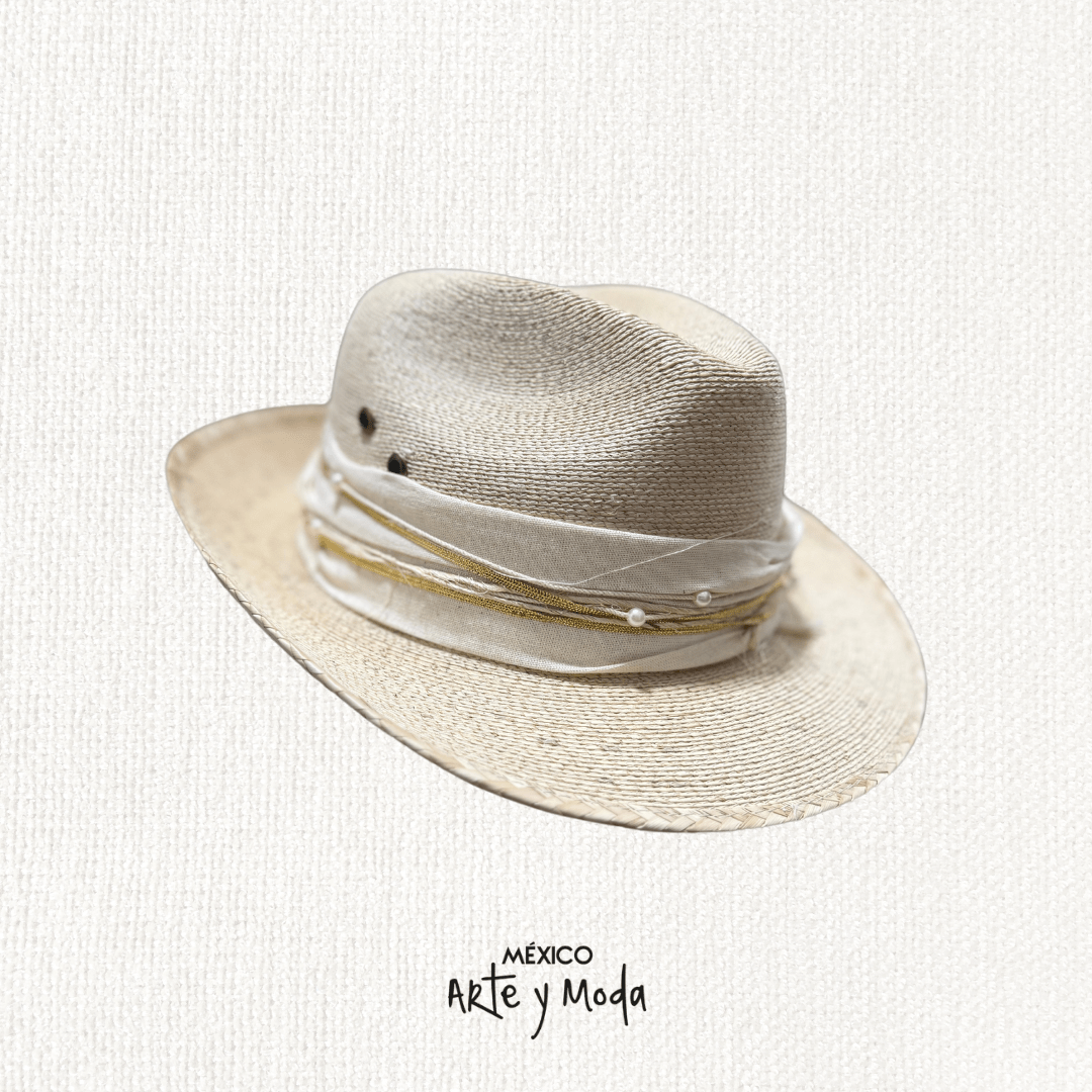 Sombrero Fedora Estrella - MÉXICO ARTE Y MODA - Sombrero