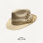 Sombrero Fedora Estrella - MÉXICO ARTE Y MODA - Sombrero