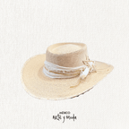 Sombrero Gallera Estrella - MÉXICO ARTE Y MODA - Sombrero