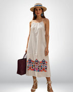 Tunica Malinche - MÉXICO ARTE Y MODA - Vestido Bordado