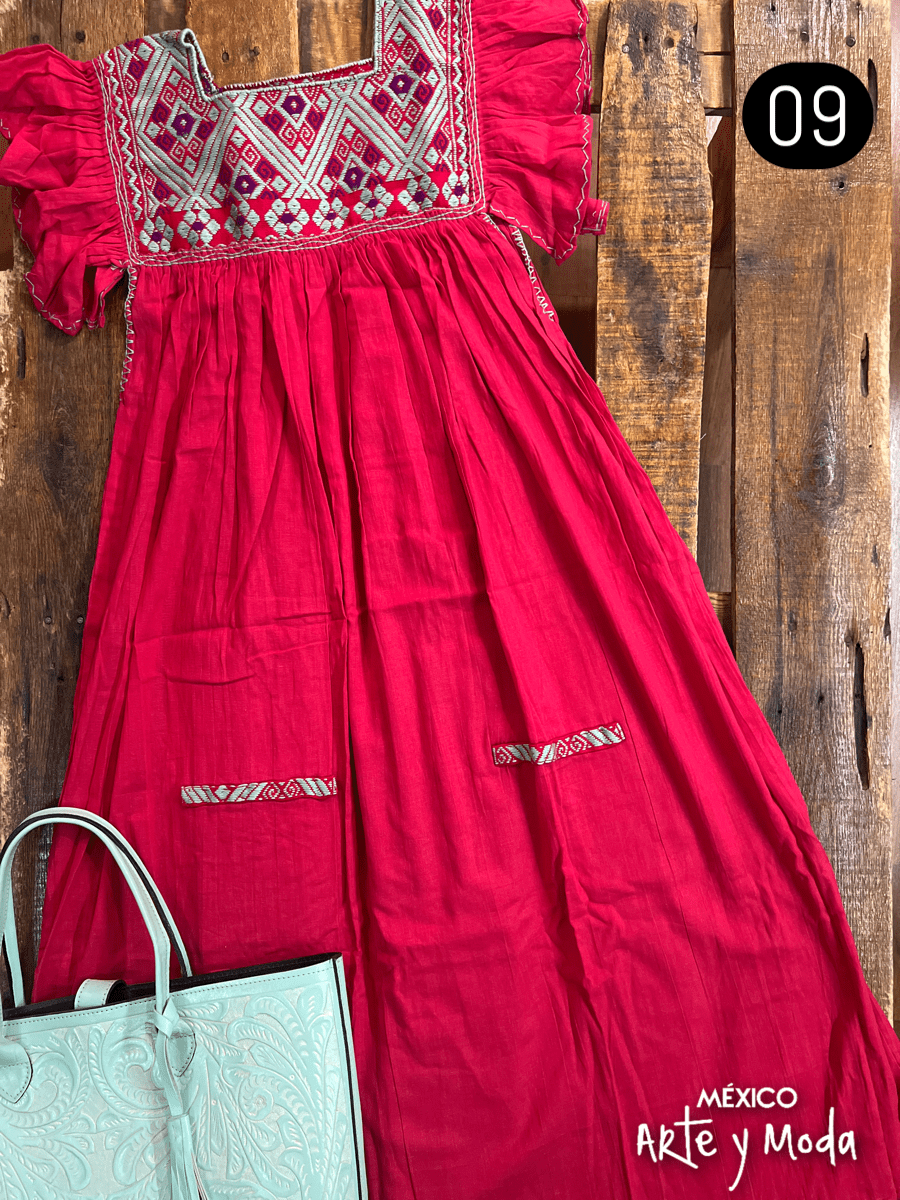 Tunica San Andres Olan - MÉXICO ARTE Y MODA - Vestido Bordado