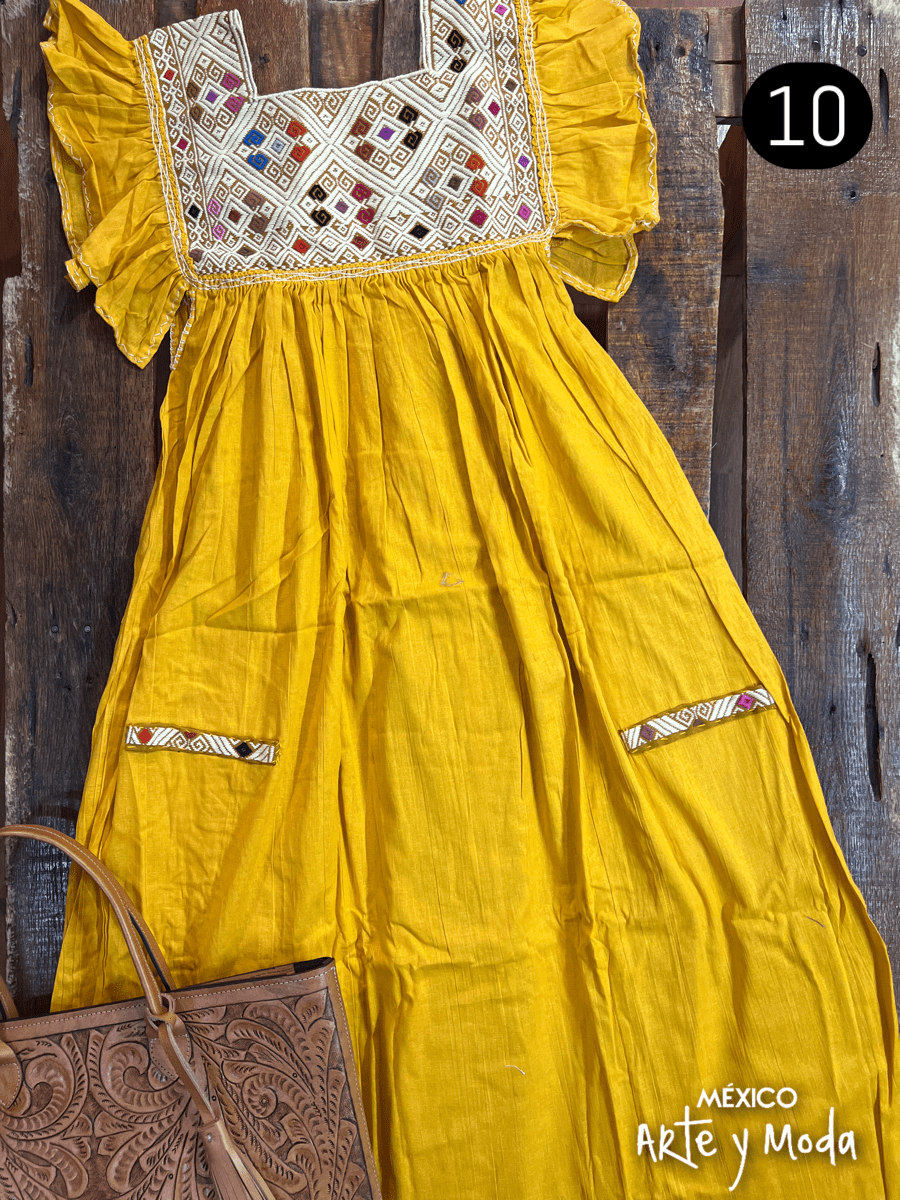 Tunica San Andres Olan - MÉXICO ARTE Y MODA - Vestido Bordado