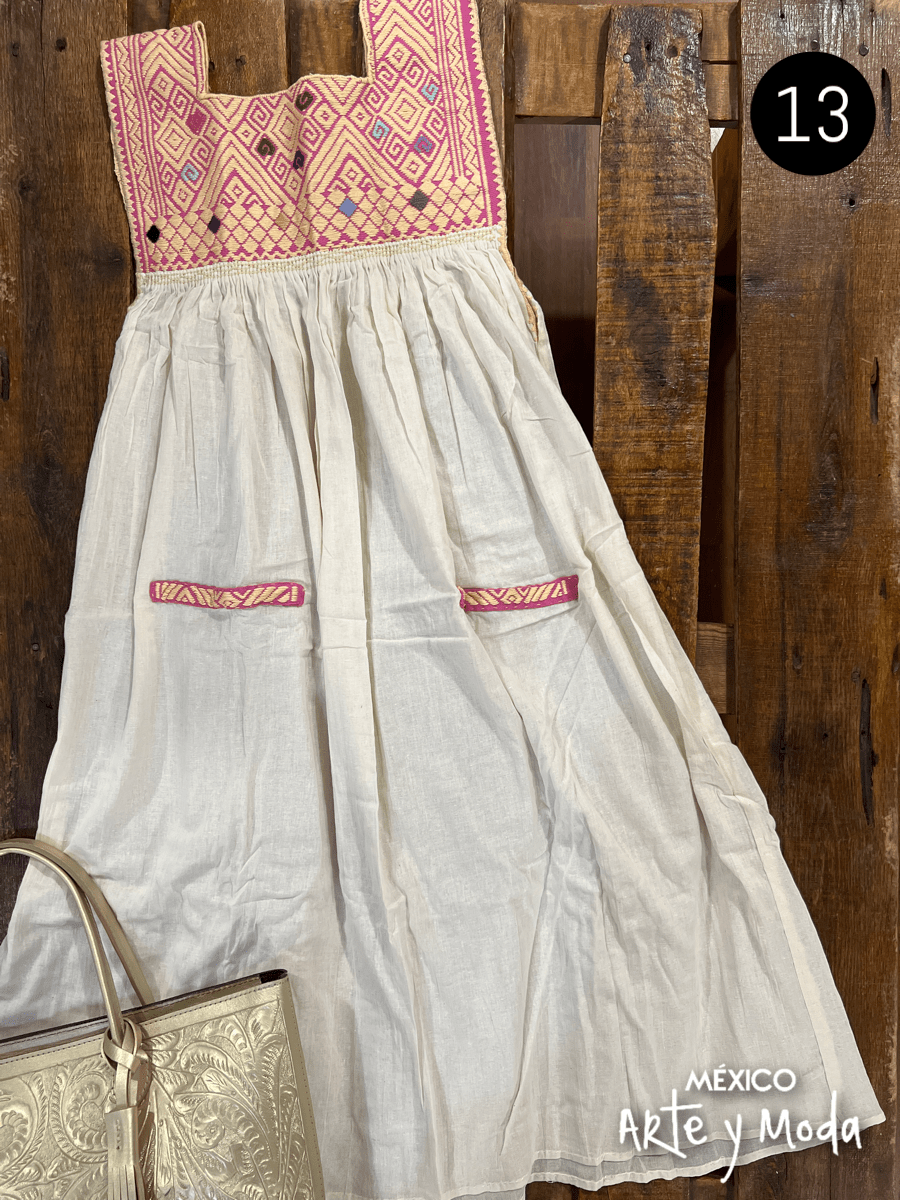 Tunica San Andres - MÉXICO ARTE Y MODA - Vestido Bordado