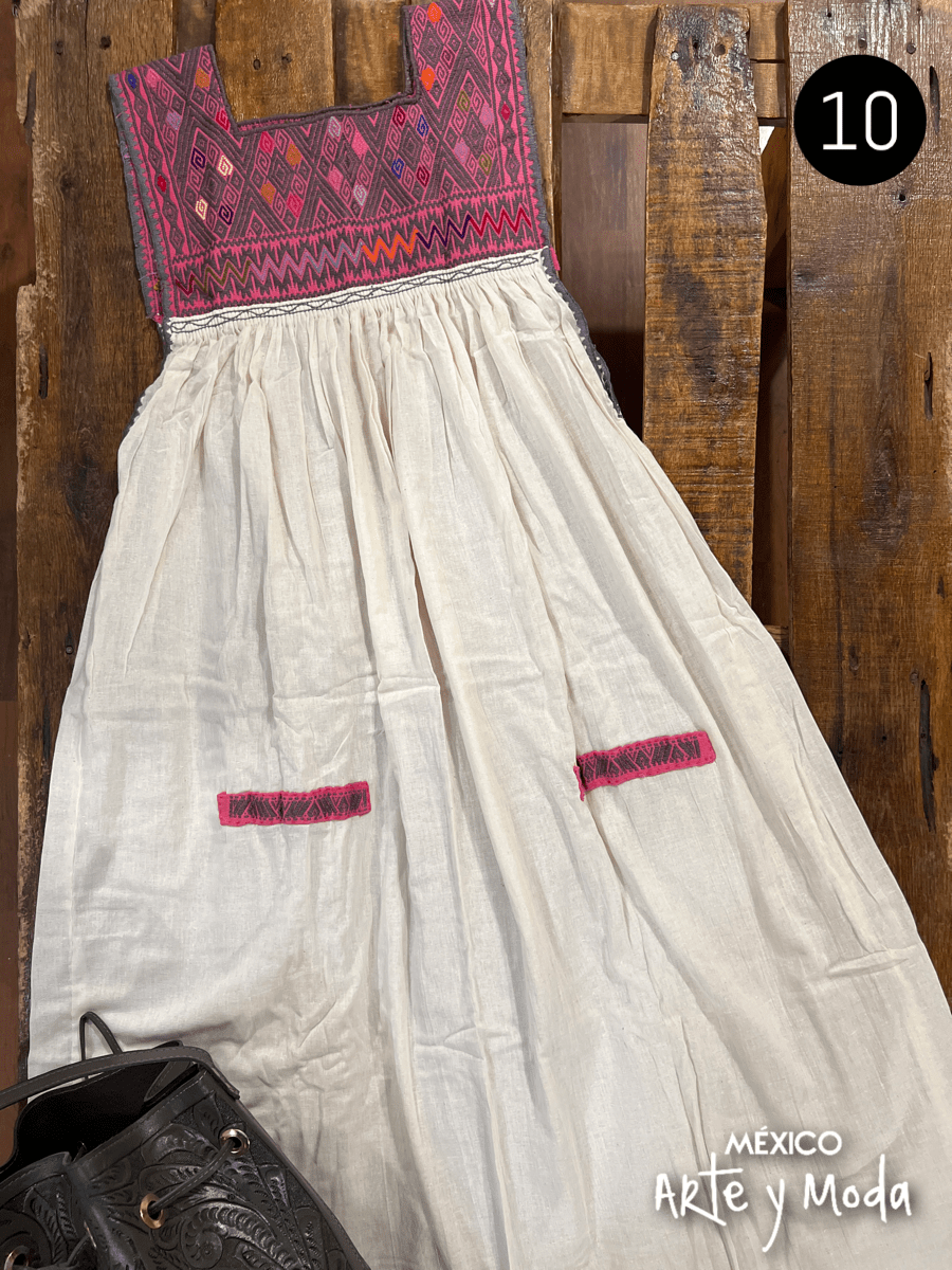 Tunica San Andres - MÉXICO ARTE Y MODA - Vestido Bordado