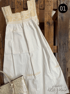 Tunica Teopisca - MÉXICO ARTE Y MODA - Vestido Bordado